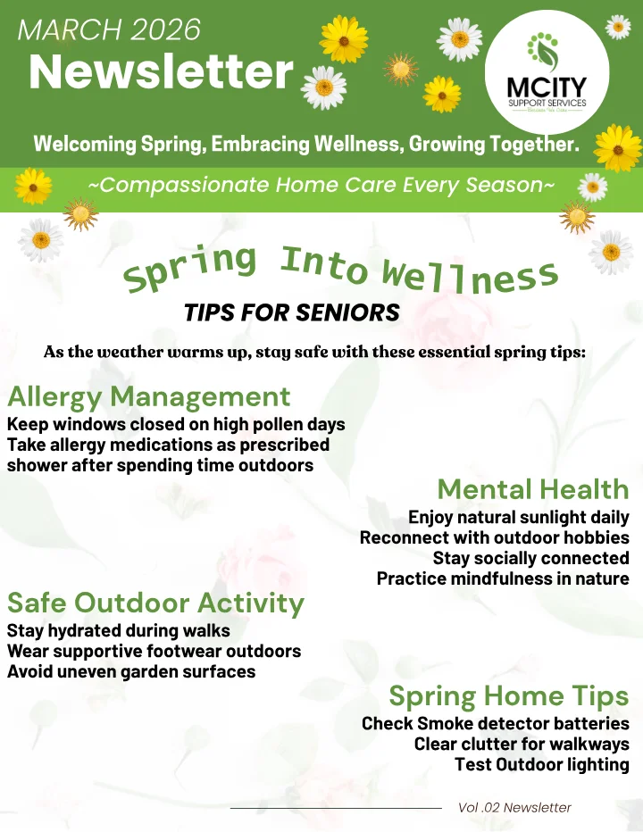 Cover of March 2026 Newsletter