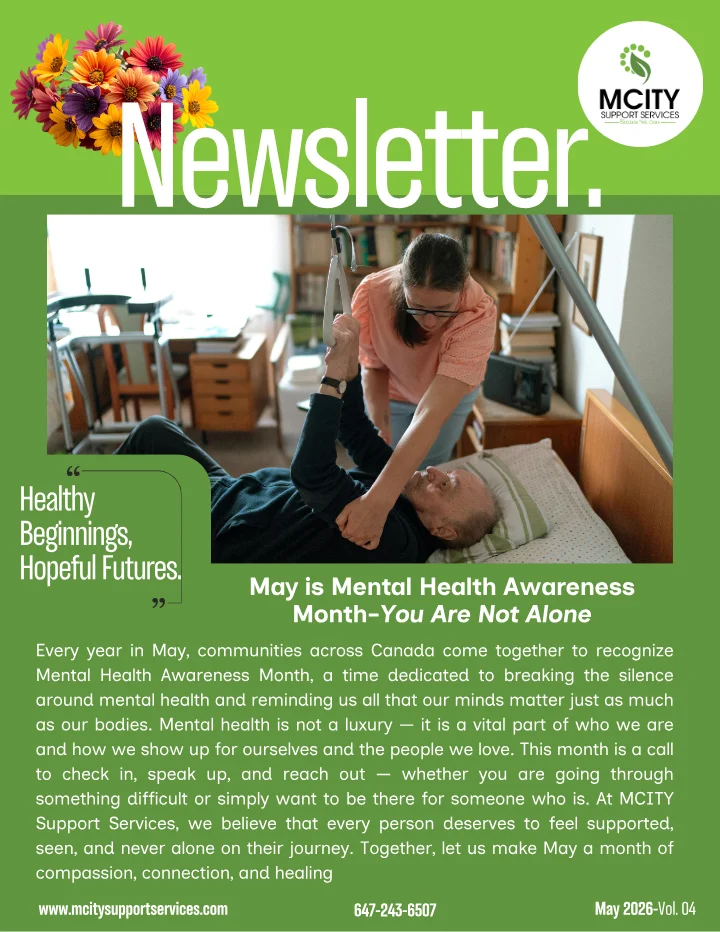 Cover of May 2026 Newsletter